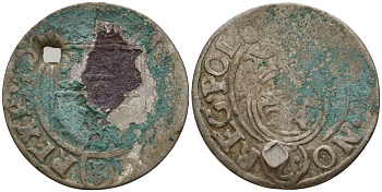 Польша 3 полкера (3 полторака - 1 крейцер) ND (1620-1627) Сигизмунд III Ваза (1587-1632) KM 41 серебро 4158-1035
