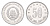Югославия 50 пара 1953 год-тип KM 29 алюминий UNC 4625-436