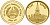 Лаос 2000 кипов 1998 Тхат-Луанг, древняя столицы Лаоса KM 68 золото PROOF 00-000