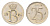 Бельгия 25 сантимов 1964 Belgie, Бодуэн I (1951-1993) KM 154.1 медно-никель UNC 4685-619