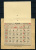 США календарь за 1948 (будет совпадать с 2026 годом) 1947 с обозначением христианских праздников, изображение Мадонны с Младенцем 1-3-1-03 США календарь за 1948 (будет совпадать с 2026 годом) 1947 с обозначением христианских праздников, изображение Мадонны с Младенцем 1-3-1-03