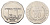 Мадагаскар 50 ариари 1996 год-тип KM 25.1 нержавеющая сталь UNC 4672-146