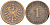 ГЕРМАНИЯ 1 ПФЕННИГ 1875 B, СТАРОГЕРБОВКА KM 1, J. 1, Weege 1 медь 206-1028