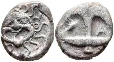 Древняя Греция, Фракия, Аполлония Понтика драхма V-IV вв. до н.э. серебро 270-224