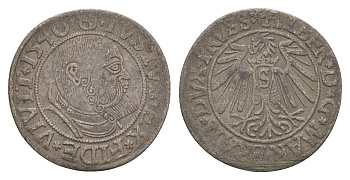 Пруссия 1 грош 1540 Альбрехт (1525-1568) MB 3 серебро 1516-1612