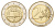 Германия 2 евро 2007 D, 50 лет подписанию Римского договора KM 259 биметалл UNC 1096-2-25