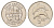 Исландия 5 крон 1987 дельфины KM 28 медно-никель aUNC 4591-413