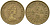 Гонконг 50 центов 1979 Елизавета II (1955-) KM 41 никель латунь 4156-117