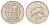 Исландия 5 крон 1981 дельфины KM 28 медно-никель 4591-542