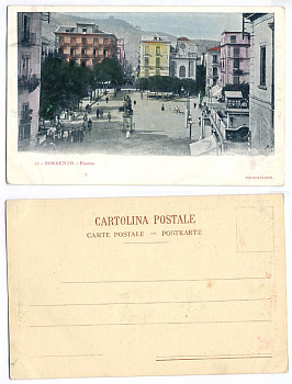 ИСПАНИЯ СОРРЕНТО ПЛОЩАДЬ - до 1917 153-4-21