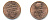 США 1 ЦЕНТ 2010 ЛИНКОЛЬН KM NEW цинк плакированный медью UNC 179-616