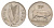 Ирландия 5 пенсов 1975 бык KM 22 медно-никель 4175-233