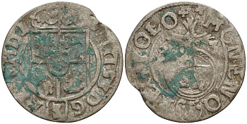 Польша 3 полкера (3 полторака - 1 крейцер) 1623 Сигизмунд III Ваза (1587-1632) Gorecki B.23, KM 41 серебро 4158-929