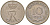 ДАНИЯ 10 ЭРЕ 1972 S; S, ФРЕДЕРИК IX (1947-1972) KM 849.2 медно-никель UNC 187-653