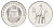 КНДР (Северная Корея) 1/2 чона 2002 Мир животных - Жираф KM 186 алюминий UNC 4662-337