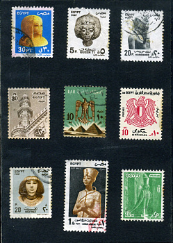 Египет набор из 9 марок 8705-108-2