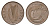 Ирландия 1 пенни 1974 мифологическая птица лира KM 20 бронза 4690-357