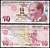 Турция 10 лир 2009 Pick 223 a бумага 7204-33-2-1