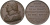 Набор бронзовых французских медалей и медальонов 1810 года. Оригинальный комплект. 0-0-00