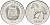 КНДР 1/2 чона 2002 мир животных, лошадь KM 183 алюминий UNC 00-00