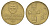 Словакия 10 крон 1993 KM 11.1 латунь 4700-1217