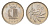 Мальта 2 цента 1991 оливковая ветвь KM 94 медно-никель UNC 4689-1145