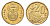 ЮАР 20 центов 2008 герб, цветок протея KM 442 сталь плакированная бронзой UNC 4687-631