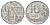 Франция, Ницца 10 сантимов 1922 диаметр 25 мм, вес 1,5 гр Elie mon 10.4 алюминий 4126-1154