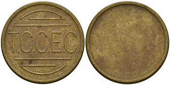 Европа жетон ND T.C.C.E.C латунь 25-1241