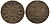 США 1 цент 1787 New Haven KM EA 31.2 серебро 10-002-34