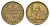 Египет 10 пиастров 1992 KM 732 латунь UNC 4673-613
