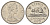 Канада 5 центов 1975 Елизавета II (1952-2022), бобр KM 60.1 никель 4689-414