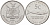 Намибия 5 центов 2000 FAO, рыба KM 16 нержавеющая сталь UNC M24-09