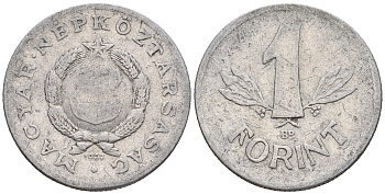 Венгрия 1 форинт 1987 Народная Республика (1949-1989) KM 575 алюминий 259-225