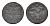 Россия полушка 1721 Петр I (1699-1725) KM 3295 медь 3955-753