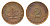 ФРГ 2 пфеннига 1958 J KM 106, J. 381 бронза 4528-339