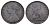 Великобритания 1 пенни 1863 Виктория (1837-1901) KM 749.2, Spink 3954 бронза 603-1525