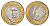 Бразилия 1 реал 2013 KM 652a биметалл UNC 4646-137