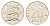 Эстония 20 сентов 1997 KM 23a сталь плакированная никелем UNC 4689-714