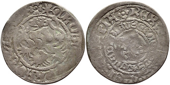 БОГЕМИЯ 1 ГРОШ, ПРАЖСКИЙ 1471-1516 ВЛАДИСЛАВ II, WLADISLAVS SECVNDVS серебро 560-1713