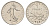 Франция 1 франк 1968 KM 925 никель 4628-935