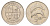 Исландия 5 крон 1981 дельфины KM 28 медно-никель 4591-915