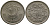 Пакистан 50 пайс 1987 KM 54 медно-никель UNC 4511-454