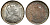 Гонконг 10 центов 1902 Эдуард VII (1901-1910) KM 13 серебро UNC 91-737