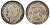 Нидерландское Кюрасао 1 гульден 1944 D, Вильгельмина (1890-1948) KM 45 серебро 36-451