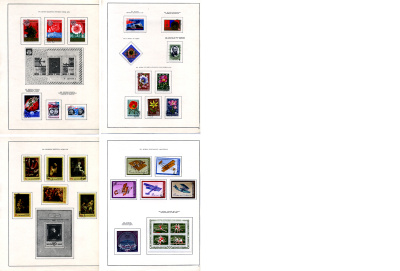 Альбом для марок (марки СССР) 291 марок в альбоме 1972-1974 00-01-17-10