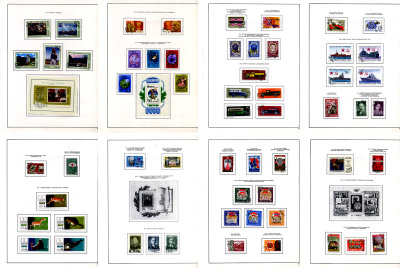 Альбом для марок (марки СССР) 291 марок в альбоме 1972-1974 00-01-17-10