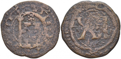 Соест 12 пфеннигов 1600-ые медь 210-736