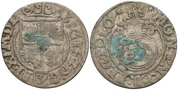 Польша 3 полкера (3 полторака - 1 крейцер) 1625 Сигизмунд III Ваза (1587-1632) Gorecki B.25, KM 41 серебро 4160-163