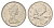 Канада 25 центов 1974 Елизавета II (1952-2022), олень KM 62b никель 4688-444